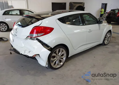 2012 Hyundai Veloster Base W/Gray из США, поврежденный, VIN KMHTC6AD2CU064820